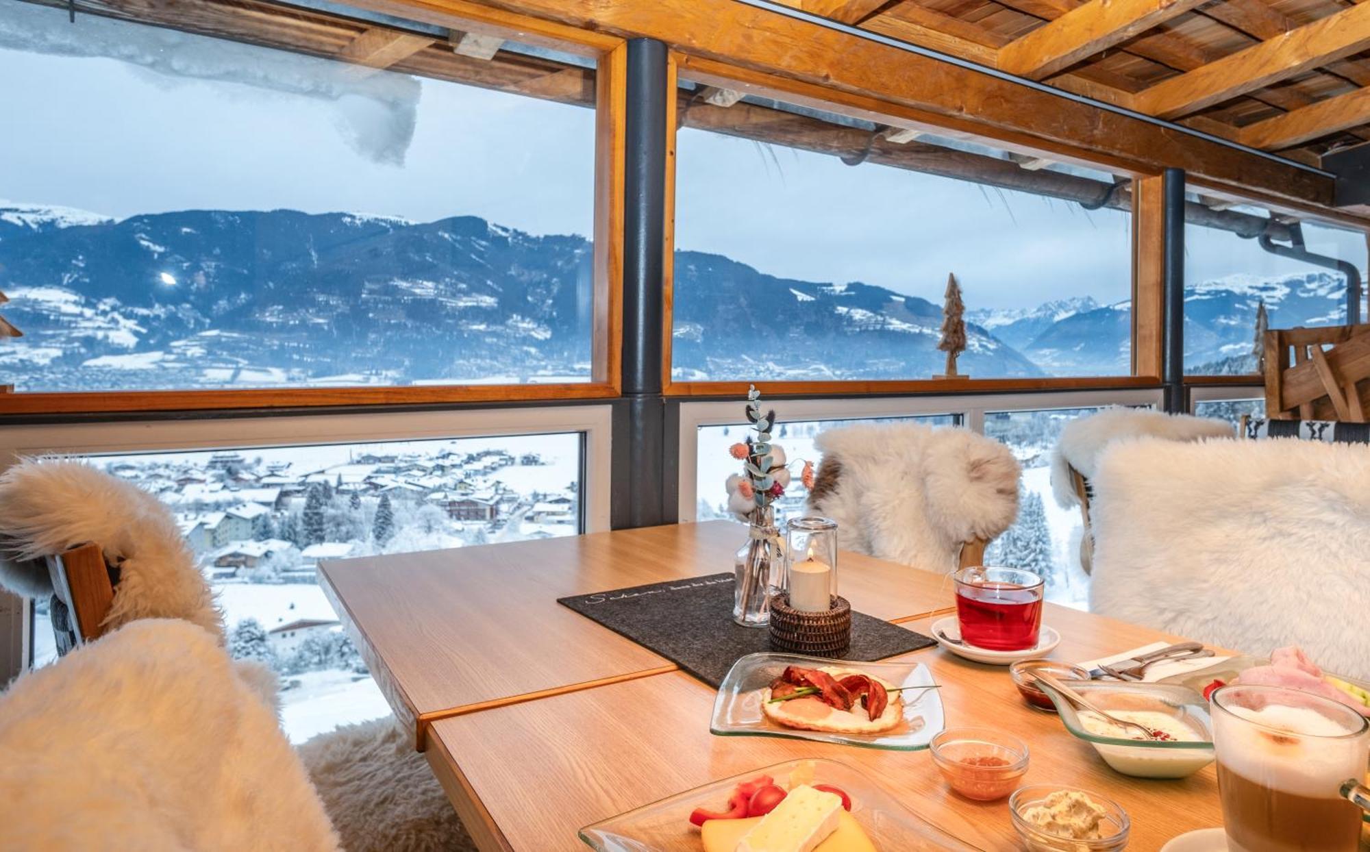 Panorama Hotel Guggenbichl - Inkl Sommerkarte, Einmaliger Eintritt Ins Tauern Spa & Bester Ausblick Ueber Kaprun Exterior foto